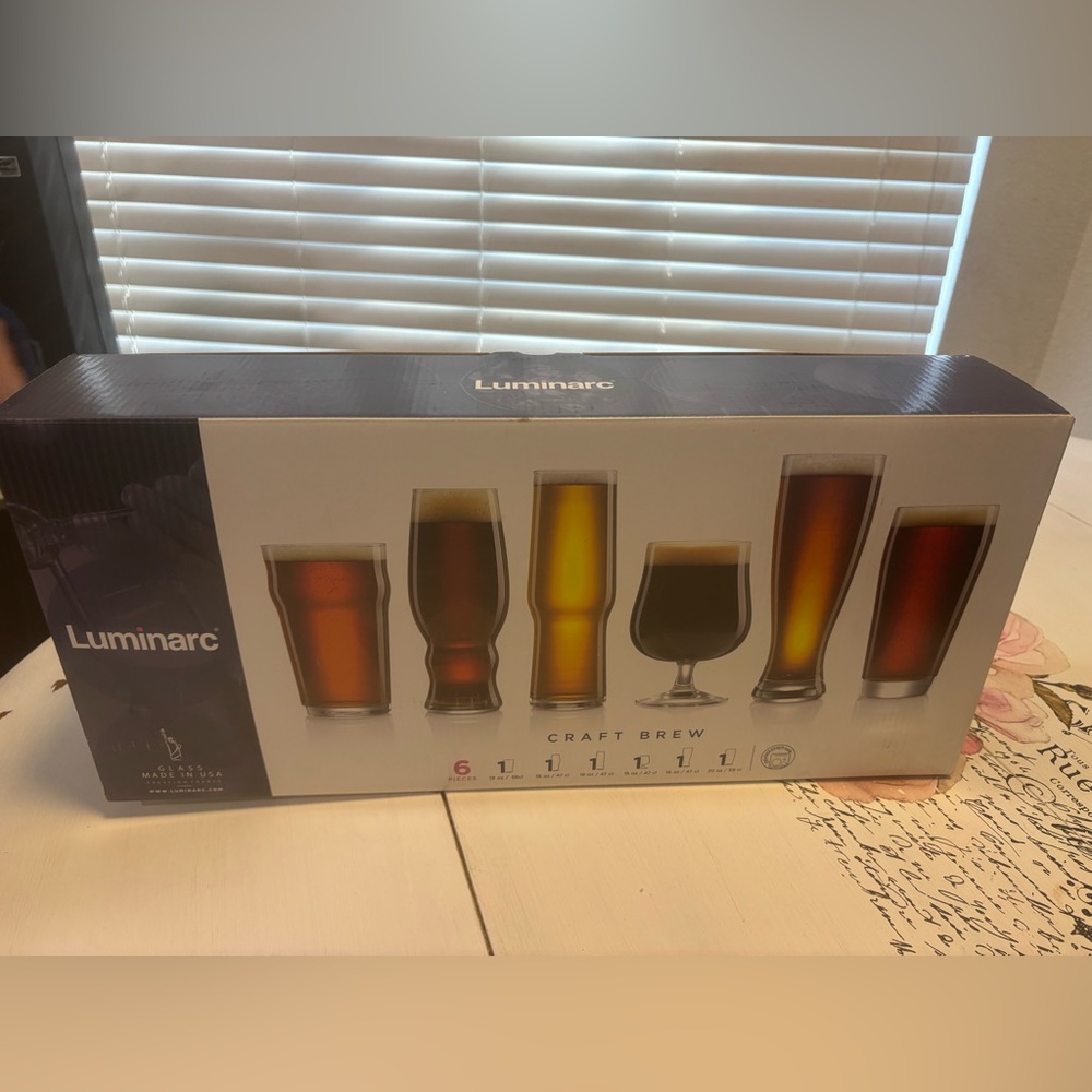 Luminarc Craft Brew Glass Set